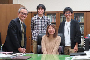 「学長ティータイム」を実施しました（令和元年10月23日）