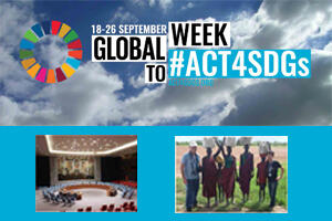 [イベント]「Global Week to #Act4SDGs」参加プロジェクト　SDG16（平和と公正をすべての人に）の達成に向けた国際機関の役割と現場から見える今後の課題（9/19、9/24）