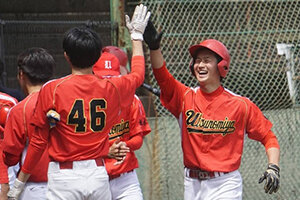 軟式野球部が2023年度北関東大学軟式野球連盟春季リーグ2部で優勝し1部昇格が決まりました